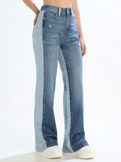 High Rise Flare Jeans