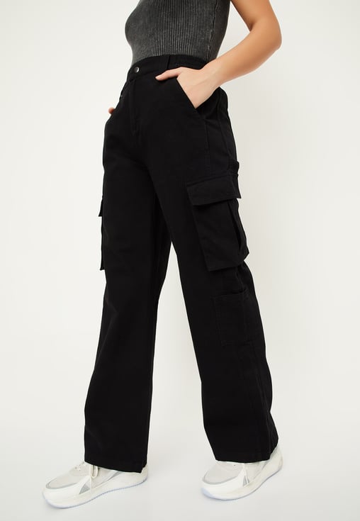 Cropped Straight Jeans