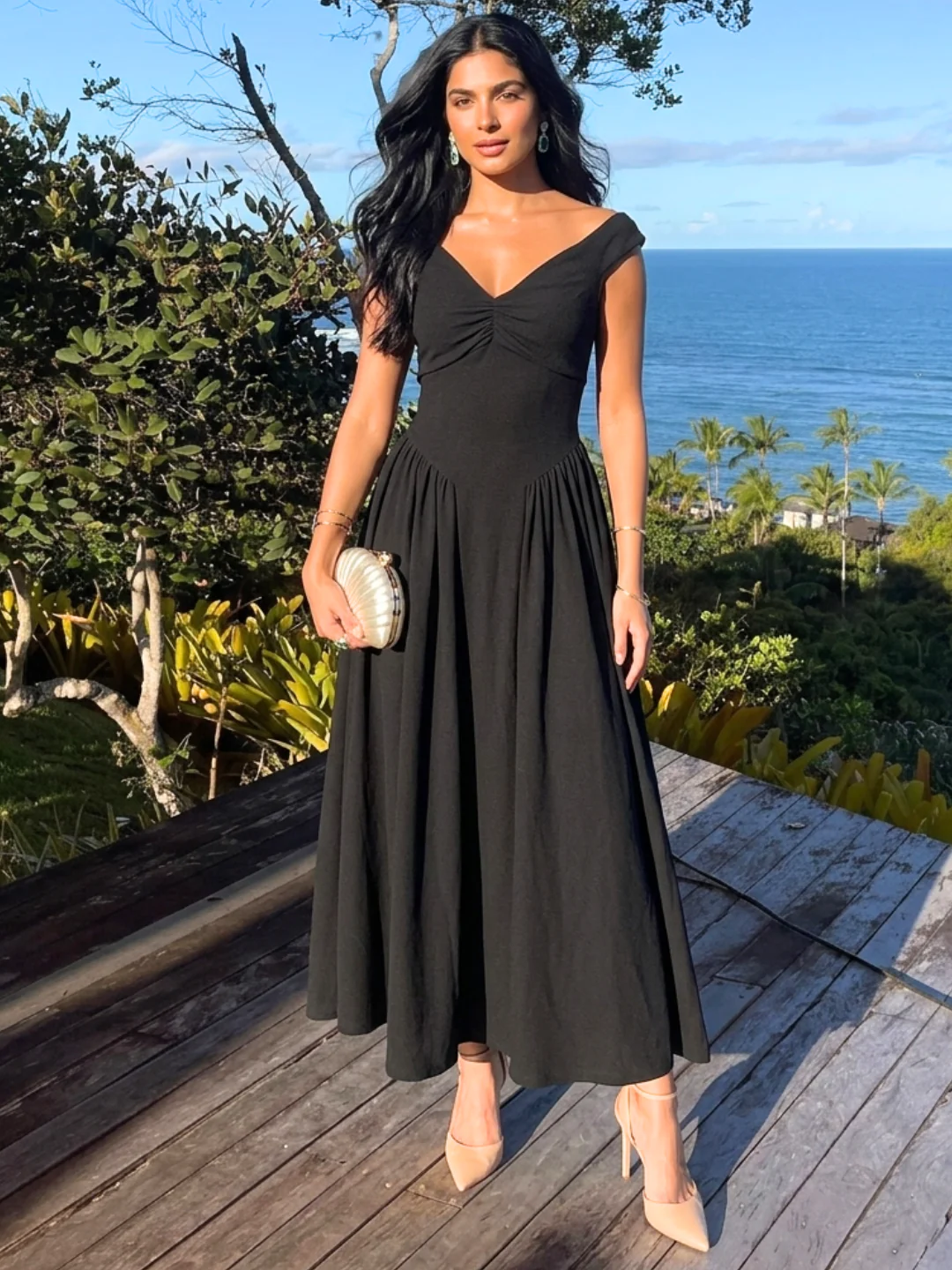 Floral Fit & Flare Dress