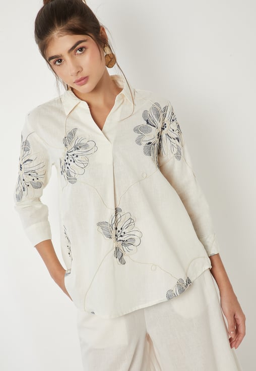 Abstract Print Shirt