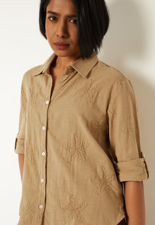 Color Block Shirt