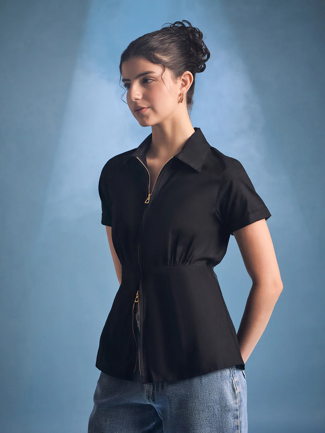 Striped Button Down Shirt