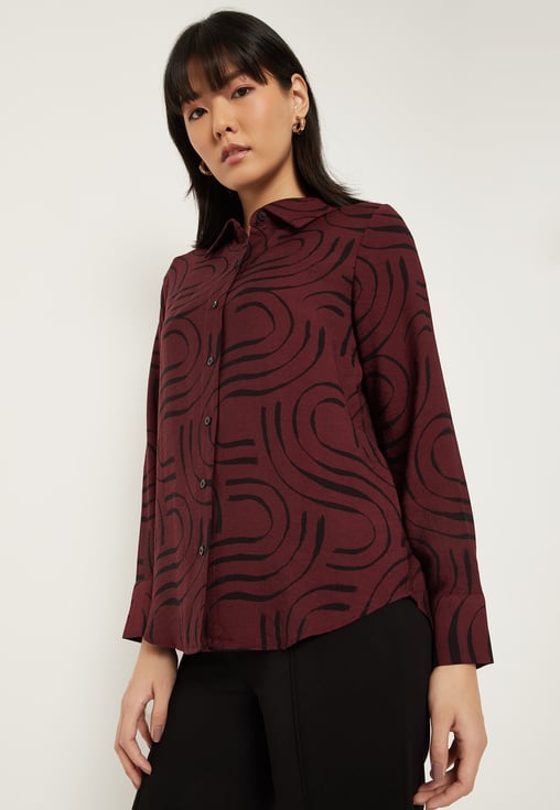 Mandarin Collar Shirt