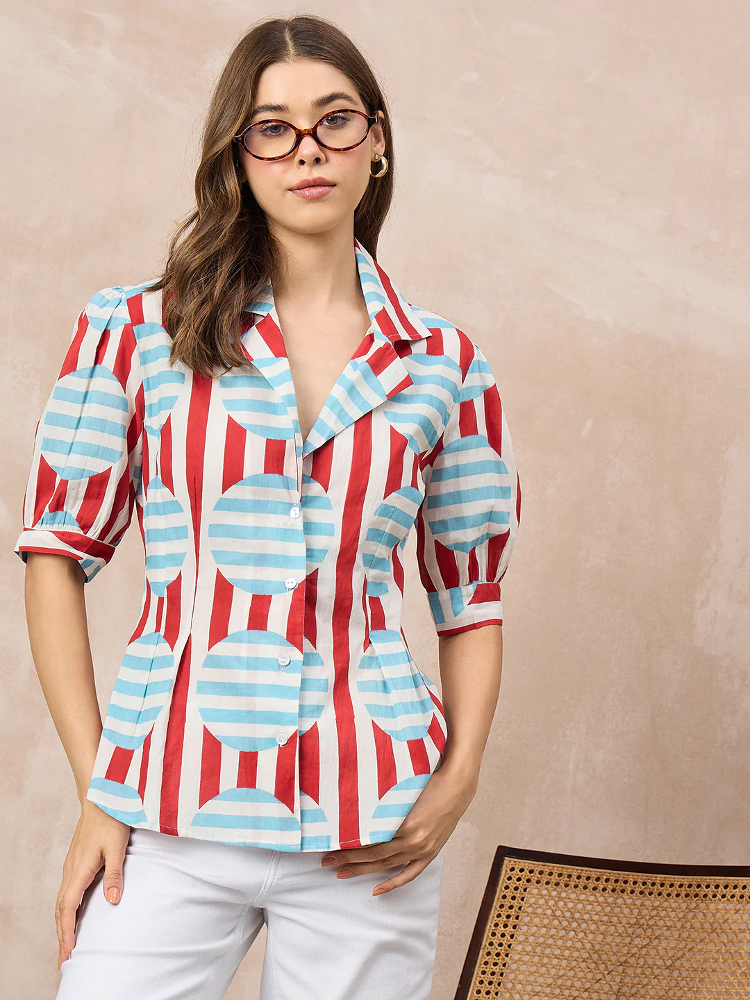 Printed Oversized Shirt