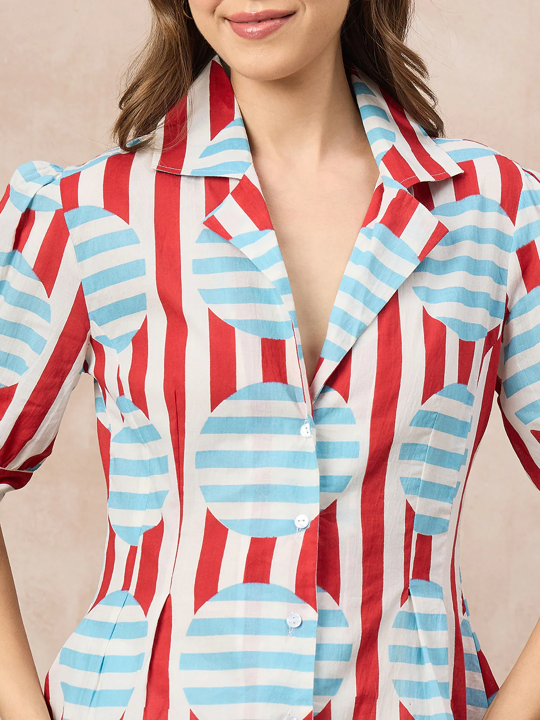 Printed Oversized Shirt