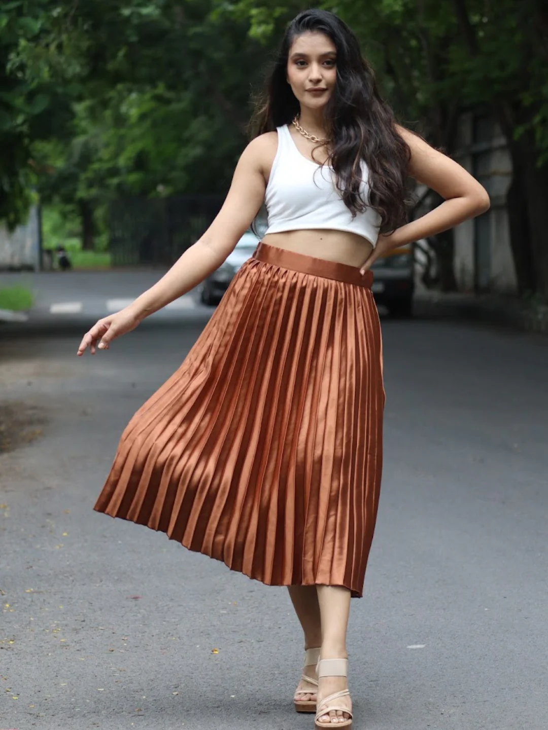 Mini Pleated Skirt