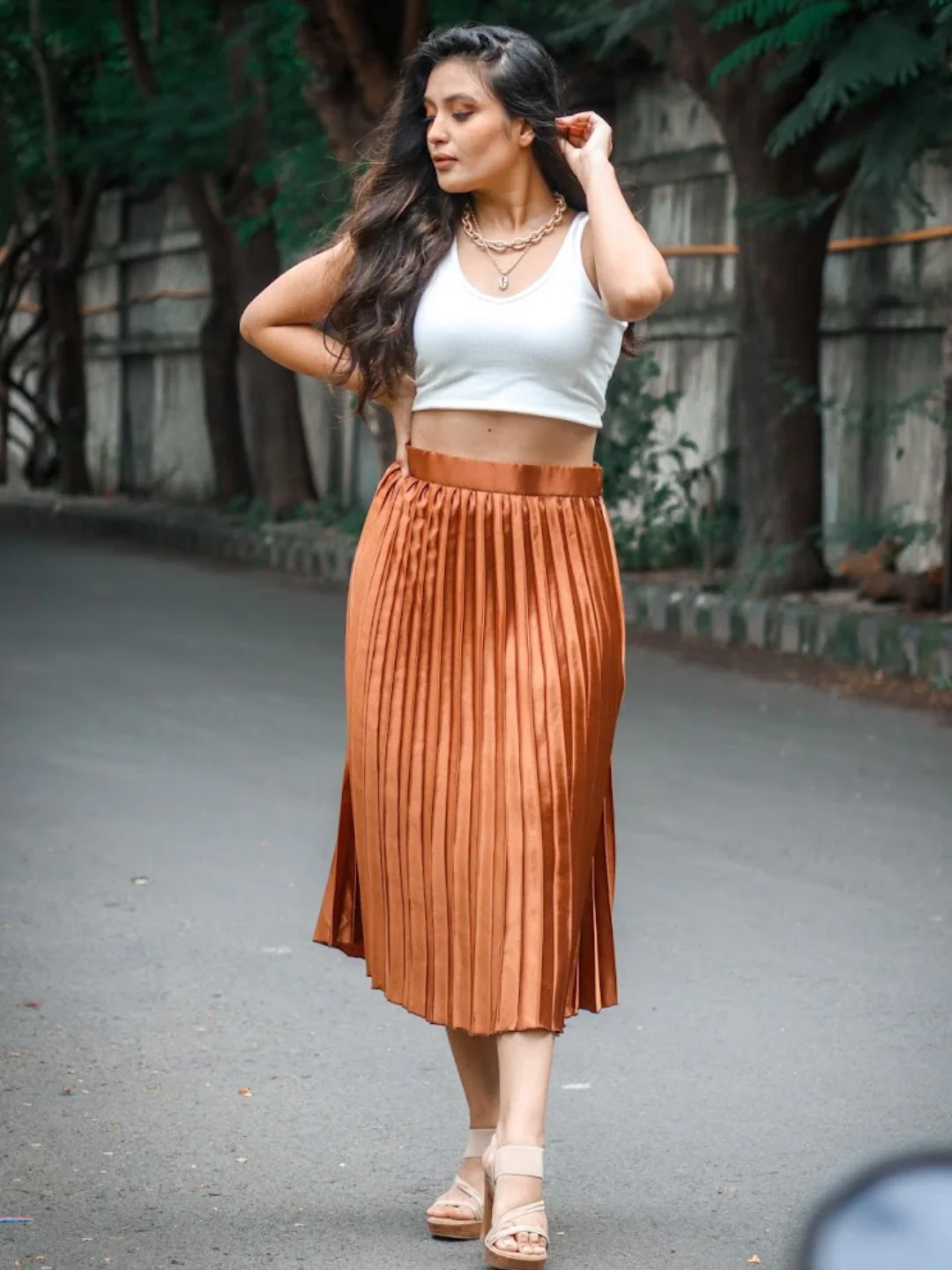 Mini Pleated Skirt