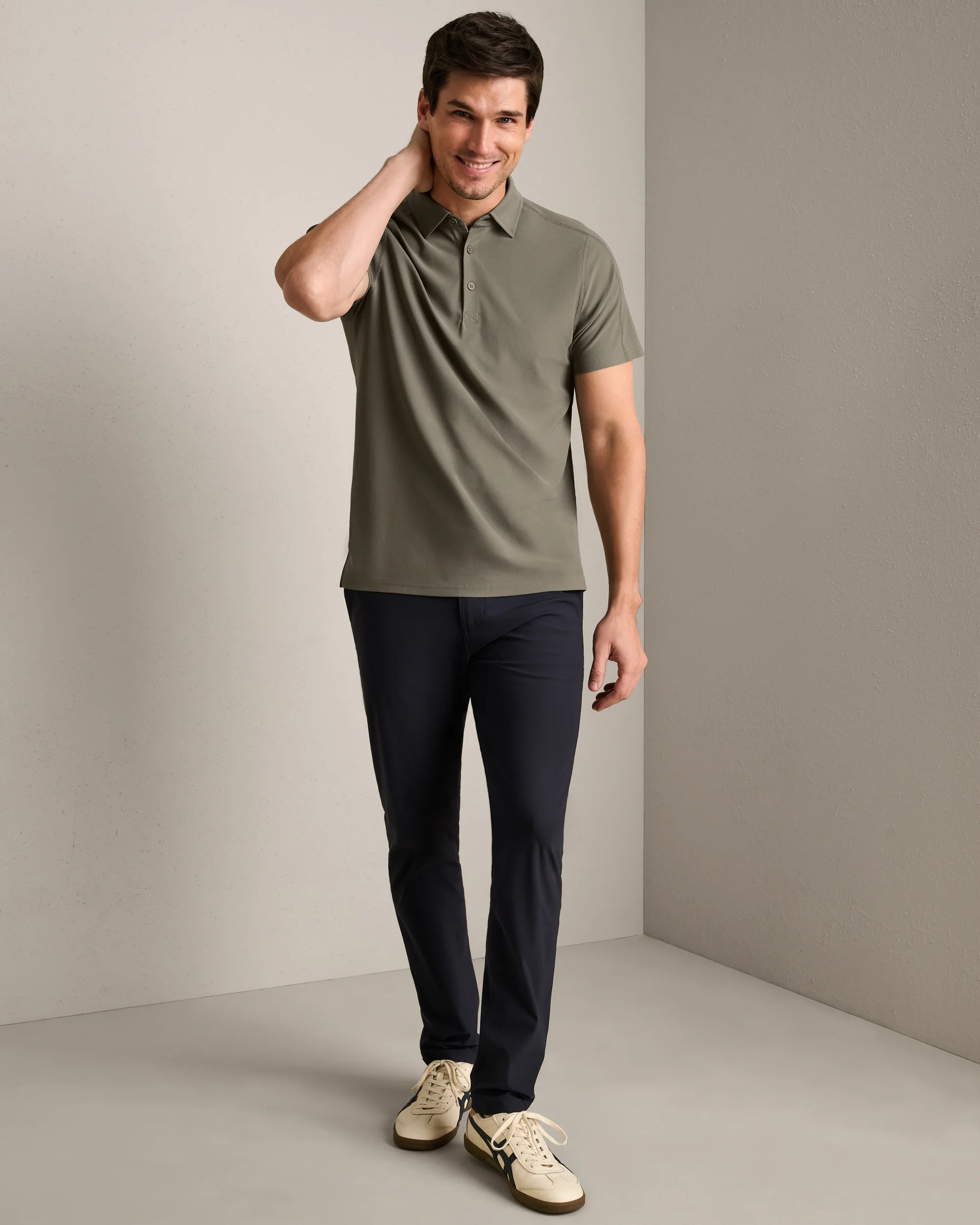 Embroidered Logo Polo