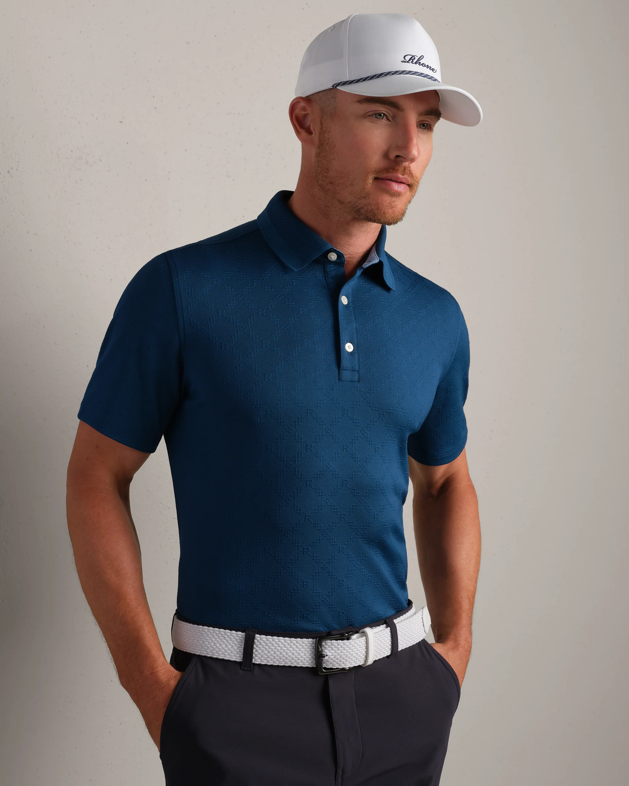 Contrast Collar Polo
