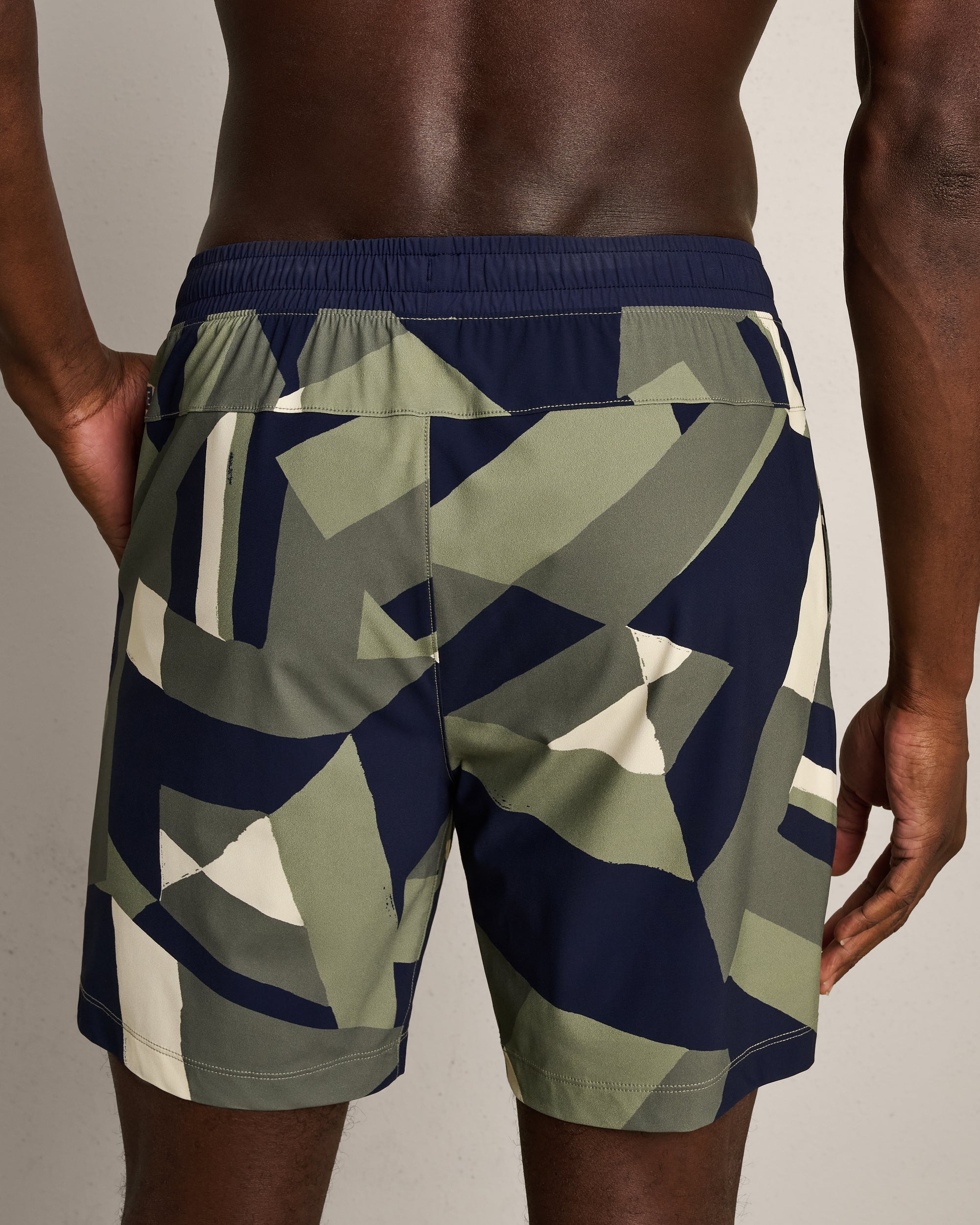 Camo Print Shorts