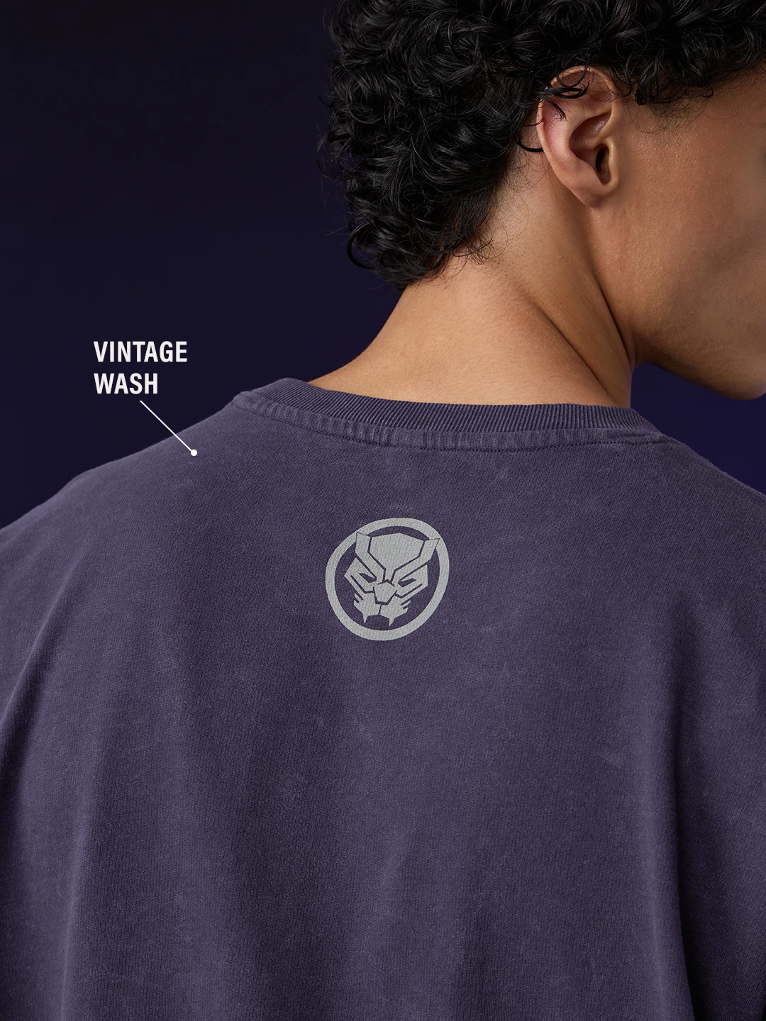 Distressed Print Tee