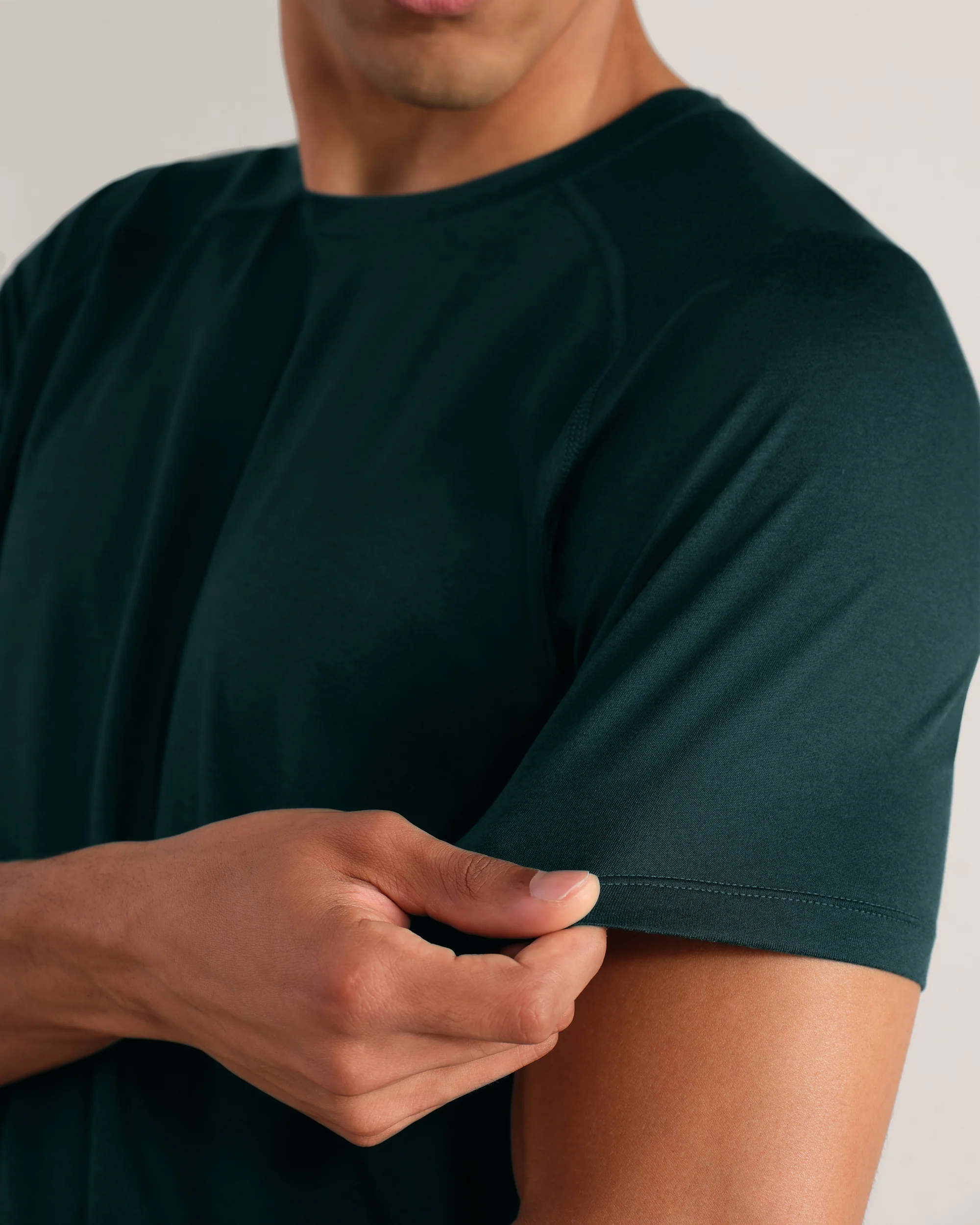 Acid Wash Drop Shoulder Tee