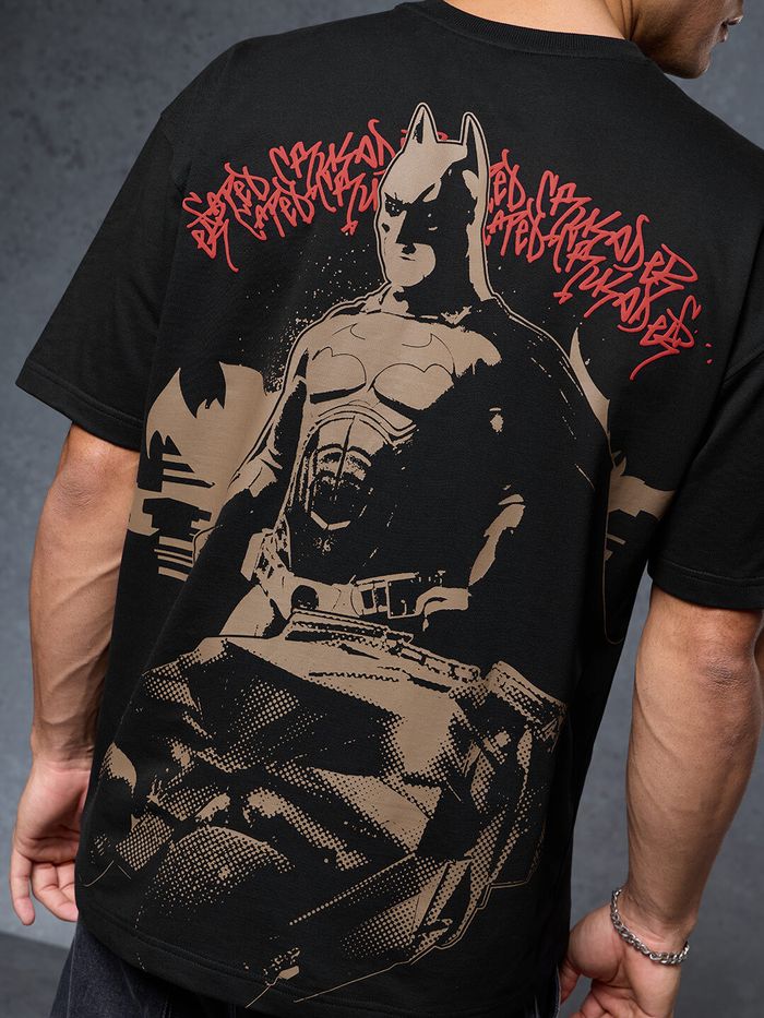 Batman Justice Oversized Premium Tshirt