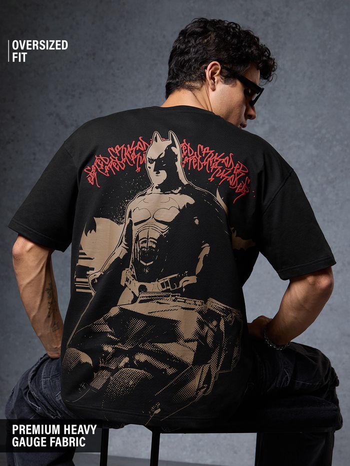 Batman Justice Oversized Premium Tshirt